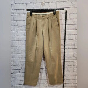Eddie Bauer Kaki Slacks 34x34 Vintage